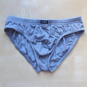 Gray Equipo Cotton Bikini Briefs